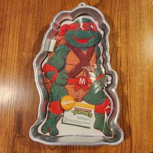 1989 Ninja Turtles Michelangelo Wilton Cake Pan Vintage TMNT Birthday Cake Pan